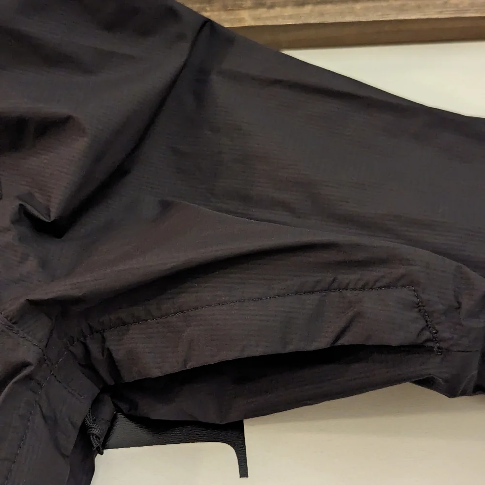 The North Face Men's‎ HyVent Windbreaker Jacket Black Sz xxl with Hoodie